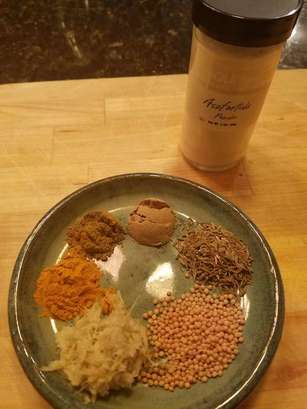 kitchari spices
