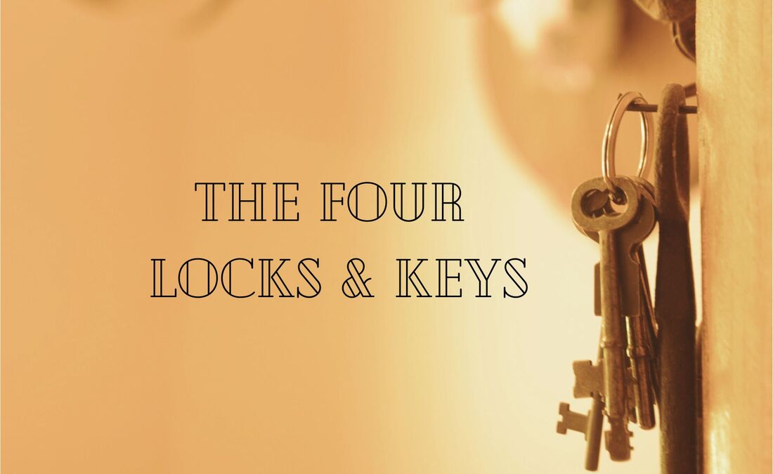 The Four Locks and Keys: Four Keys Hanging from a Nail